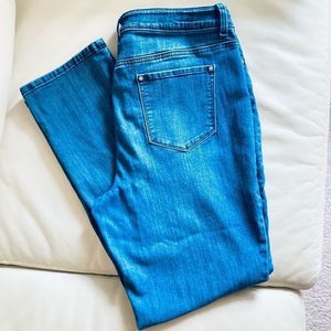 Chico’s Fabulously Slimming Straight Leg Jeans Size 1.5 Short